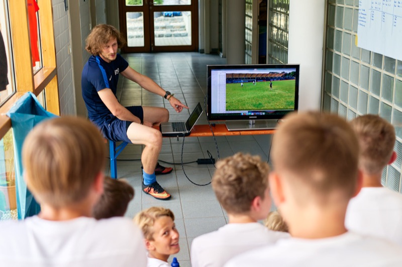 Jakob Maier beim Coaching