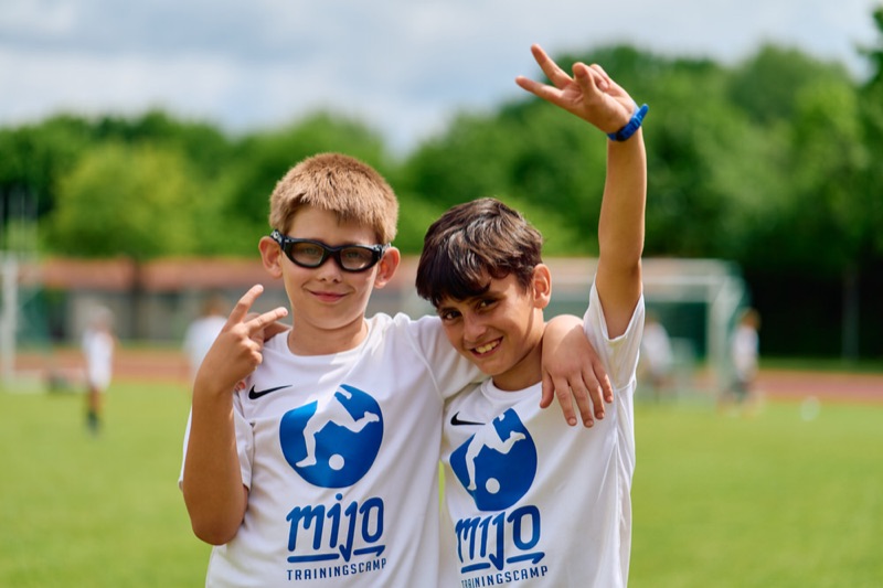 Kinder beim mijo-Training