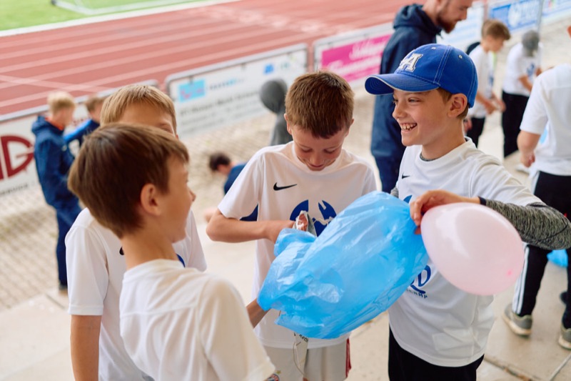 Freude beim mijo-Training